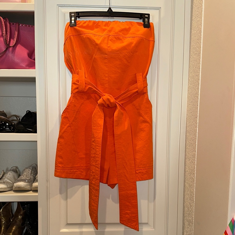 Hot & Delicious Orange Mini Dress